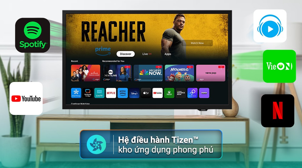 Hệ điều hành Tizen™ trực quan và thông minh